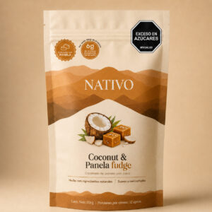 Coconut & Panela Fudge 120 gr